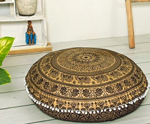 Artesanias Populares Grandes Hippie Mandala Elefante Piso P