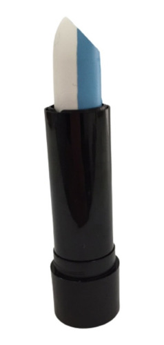 Imagen 2 de 10 de Lápiz Labial Bicolor Argentina Pinta Cara Maquillaje