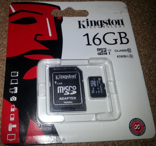 Nh 1 Memoria Micro Sd 16gb Kingston Clase 10