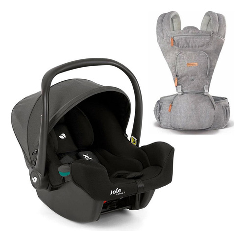 Kit Bebê Conforto I-snug Shale Com Canguru Para Bebê Hipseat