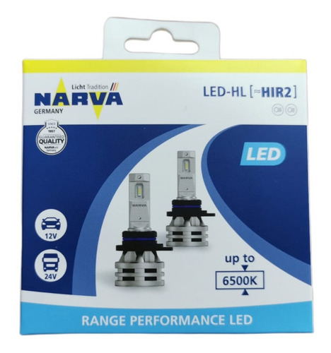 Kit Ampolleta Led 9012 (hir2) Narva Germany