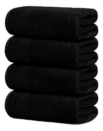 Tens Towels Set De 4 Toallas De Baño Grandes 100% Algodón