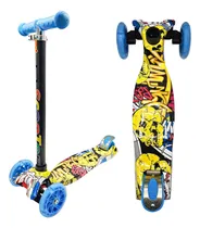Comprar Monopatin Tripatin Scooter Luces Regulable Infantil Niños Ax