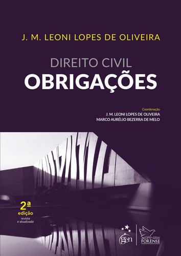 Direito Civil - Obrigações, De J. M. Leoni Lopes De Oliveira. Editora Forense Juridica - Grupo Gen, Capa Mole Em Português