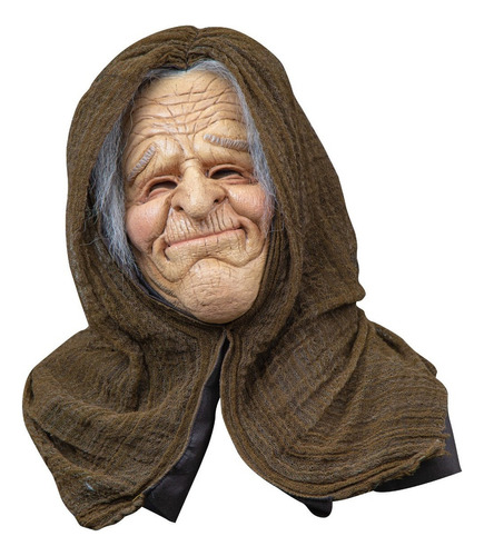 Máscara De Abuelita Coco Grandma Hood Viejita Halloween