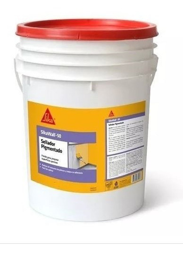 Sellador Pigmentado Sika Wall50 4lt - Ynter Industrial 