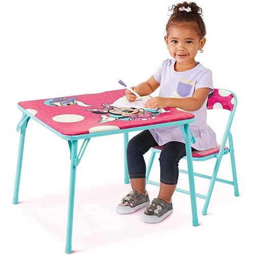 Minnie Jr - Juego De Mesa Con Sillas