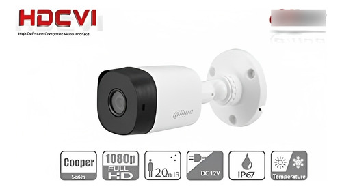 Kit Circuito Cerrado 4 Camaras Dahua 2mp 1080p Dvr 500 Gb