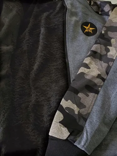 Jaqueta de sales frio camuflada