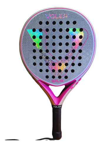 Pala Padel Silver 3k Modelo Galia Rosada Volea Sport Padel