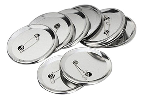 32mm 300sets Pin Insignia Botón Partes Suministros Para