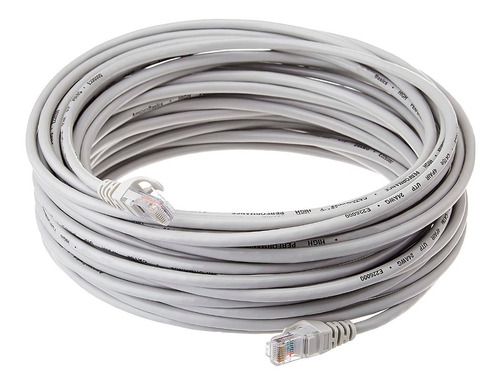 Cable De Red Rj45 Cat6e 20 Metros 4par 24awg