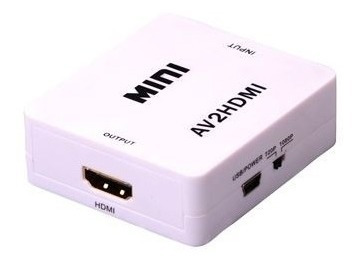 Adaptador Conversor De Señal Av Rca A Hdmi 1080p
