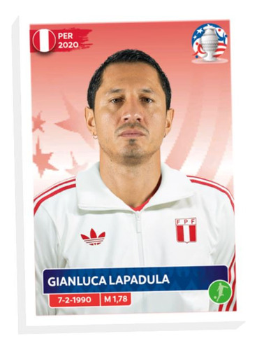 Lamina Per19 Gianluca Lapadula Álbum Copa América Usa 2024