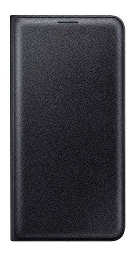 Funda Protector Flip Wallet Galaxy J3 Negro Original Samsung