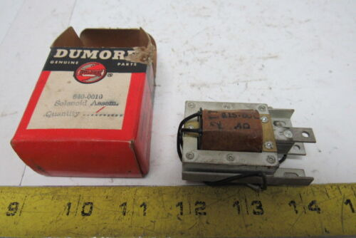 Dumore 640-001 115v 0.4 Ohm Solenoid Assembly Aal