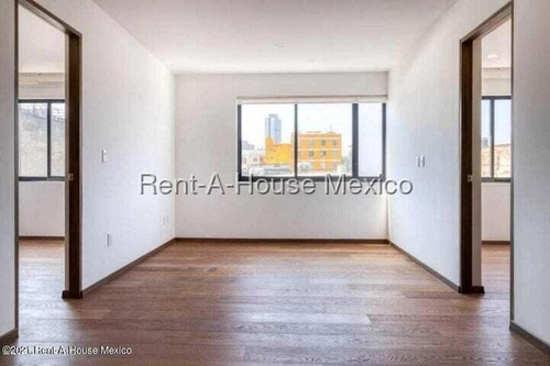 Renta De Departamento Sin Amueblar En San Rafael A 4 Cuadras De Reforma Rg 25-3350