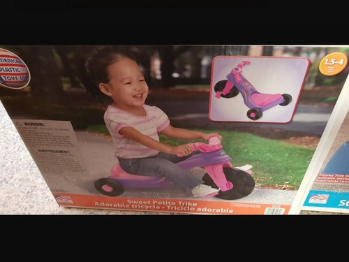 Imagen 4 de 6 de Triciclo Adorable De American Plastic Toys.