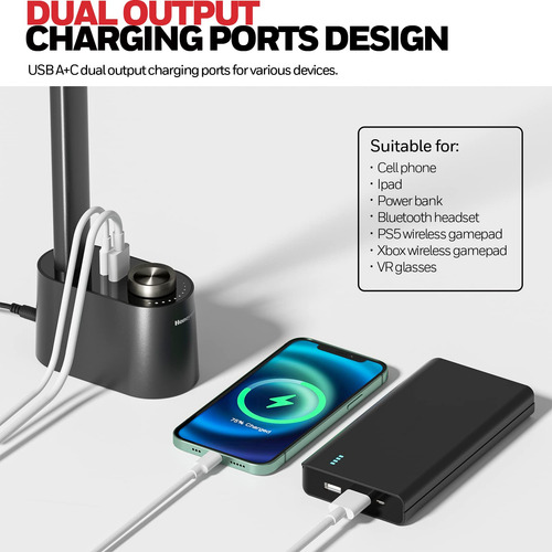 Lámpara De Computadora Led Mejorada Plegable Con Usb Regulab