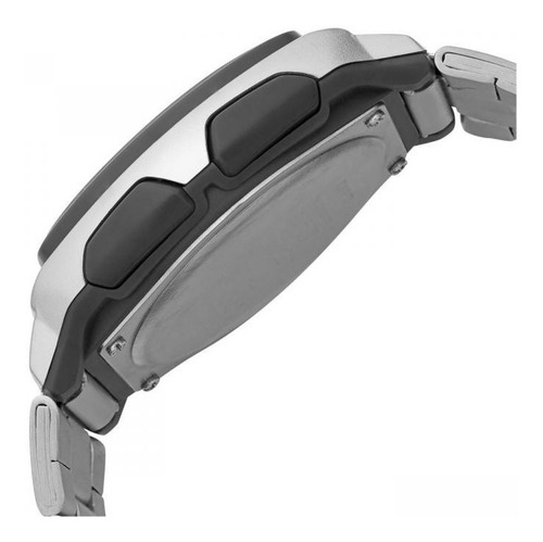 Relógio Masculino Casio Anadigi Prata Bateria 10 Anos