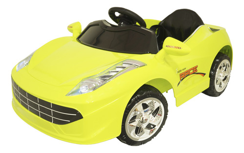 Mini Carro Elétrico 6v Infantil Com Controle Remoto Verde