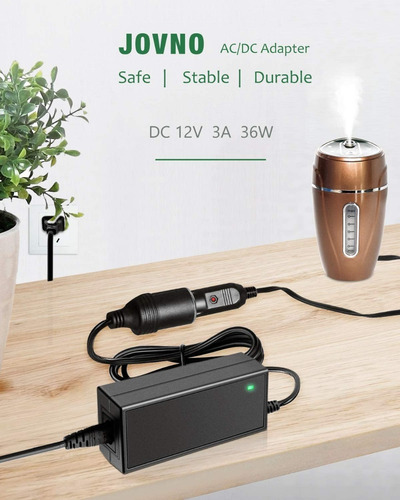 Imagen 2 de 6 de Convertidor 12 V Encendedor Carro Para Inflador Aspiradora