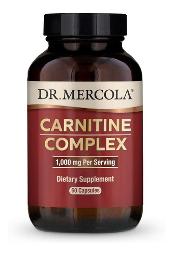 Complejo De Carnitina 1000 Mg Dr. Mercola 60 Capsulas