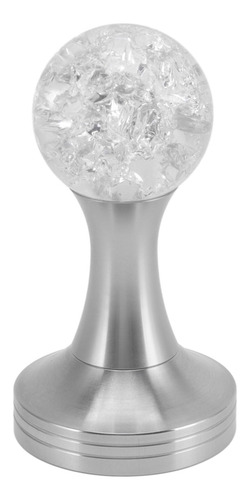 Coffee Hammer Crystal Ball Flat Tamper, Base De Acero Inoxid