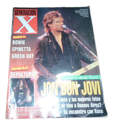 Generacion X 210 Bon Jovi Spinetta 7 Delfines David Bowie