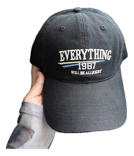 Gorra De Béisbol De Algodón Lavado Estilo Retro Americano