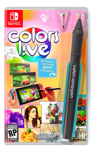 Juego Colors Live Para Nintendo Switch  Sonarpen Incluido