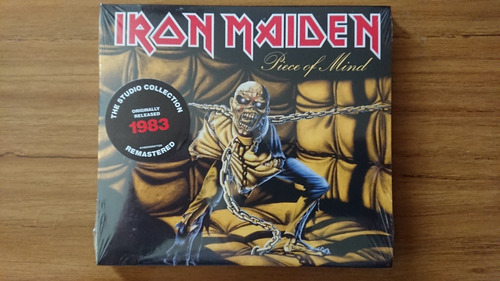 Iron Maiden Piece Of Mind Cd Digipack Remastered 2019 
