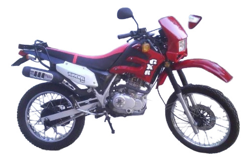 Carenado Faro Guerrero Gxr 200 /07 Orig Rojo