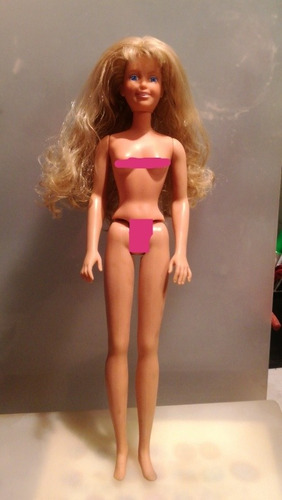 Barbie Hasbro Vintage 1987 Maxi Doll 30 Cm. De Alto, Nude.