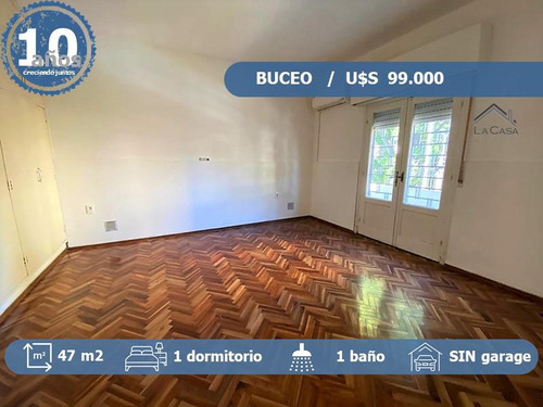 Apartamento - Buceo 1 Dormitorio, Muy Amplio, Balcón