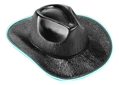 Sombrero De Vaquero Iluminado, Gorra De Discoteca, Sombrero