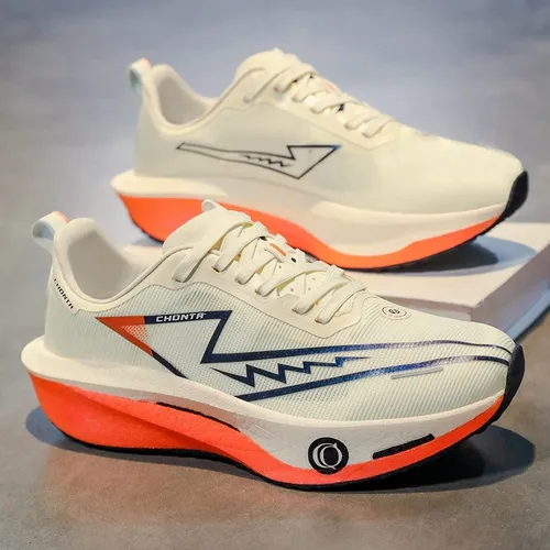 Tênis De Corrida Com Placa De Fibra De Carbono, Confortável