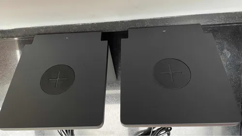 2 Lámparas Para Cama Con Cargador Inalámbrico Para Celular (Usado)