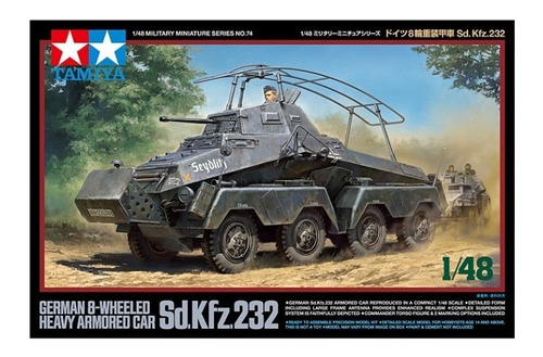 German 8-wheeled Heavy Armor 1:48 Tamiya 32574 Milouhobbies