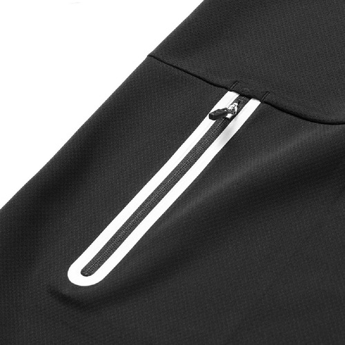 Imagen 7 de 10 de Polera Deportiva Hombre Gimnasio Con Cierre