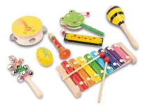 Comprar Instrumentos Musicales Percusión De Madera Para Niños 8pcs