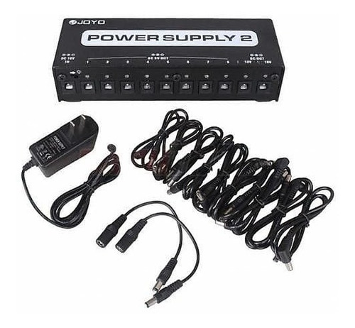 Imagen 2 de 2 de Fuente De Poder Para Pedales Joyo Power Supply 2