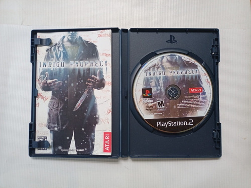 Indigo Prophecy Para Playstation 2 Ps2 Quantic Dream Atari (Usado)