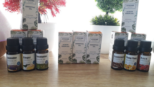 Aceite Esencial 29 Aromas Diferentes Pack 5 Und 100% Puros