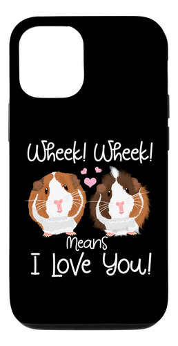 iPhone 14 Pro Wheek Te Amo Guinea Pig Clothes Cavy Gift Guin