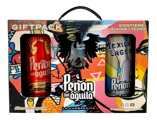Peñon Del Aguila Gift Pack Mexican - Oktoberfest + Copa 