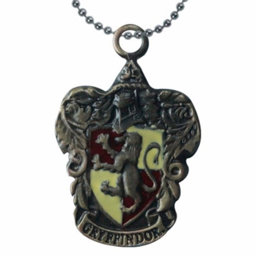 Imagen 1 de 1 de Harry Potter Dije Collar Escudo Gryffindor