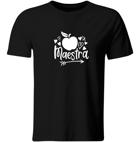 Playera Color Mt42. Maestra Maestro Regalo Escuela Colegio