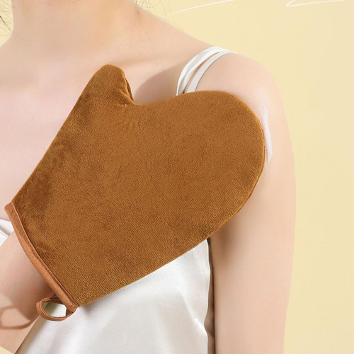 Np Manoplas De Bronceado Elásticas Guantes Aplicadores De