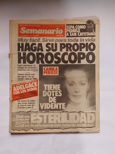 Semanario / Nº 110 / 1981 / Camila Perissé / Pepe Iglesias